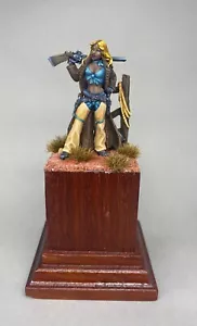 54 mm Cowgirl Sophie - Miniature Razziatore - Dipinto - Foto 1 di 5
