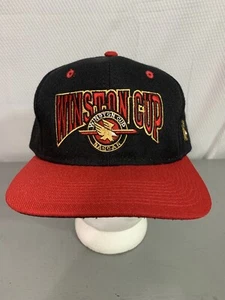 WINSTON CUP Snapback Hat Vintage 1990's NOS Nascar Racing Sewn/Embroidered - Picture 1 of 9