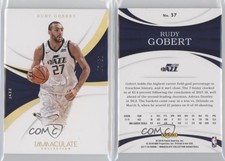 2017-18 Panini Immaculate Gold /10 Rudy Gobert #37