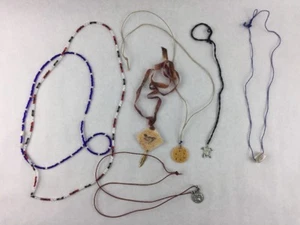 SCA An Tir Event Vintage Favors / Entrance Tokens Pendant Bead Metal Necklaces - Picture 1 of 6