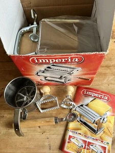 Imperia Pasta Extruder Machine, with 3 Cutters (All brand new in box) - Picture 1 of 4