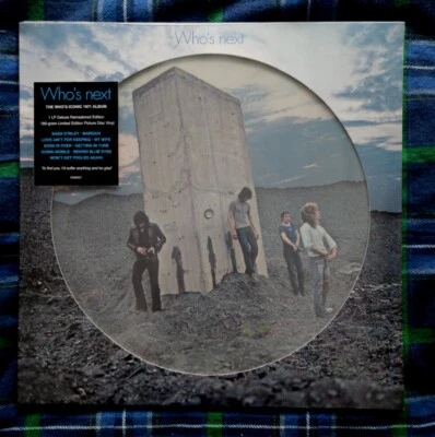 The WHO Who's Next picture disc vinyl 50th Anniversary 2023  Album NEW SEALED - Image 1 of 3