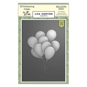Lisa Horton Crafts Prägefolder - Ballon hoch (1er Pack) - Bild 1 von 1