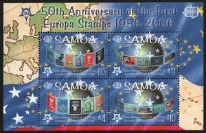 Samoa 2005 - Mi-Nr. Block 75 ** - Estampillada sin montar o nunca montada - 50 años de marcas europeas - Imagen 1 de 1