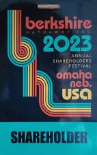 2023 BERKSHIRE HATHAWAY Annual Shareholder FestivalMeeting Badge/Credential(s)