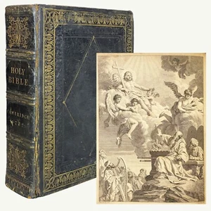 1762 Quarto Paris Bible – A Serious Attempt to Correct the King James Text - Picture 1 of 13