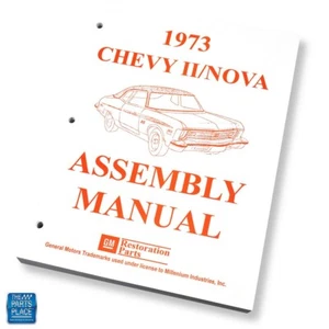 1973 Chevy II Nova Factory GM Assembly Manual Each Loose Leaf / Unbound - Picture 1 of 4