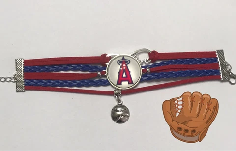 Los Angeles Baseball Bracelet Cover