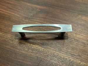 Vintage Ajax Mid Century Nordic Modern Chrome Drawer Pull Handle - 3” Centers - Picture 1 of 5