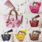 6 Colors Purse Dolls Butterfly Handbag Lady Leather Bag 1/6 Doll Accessories
