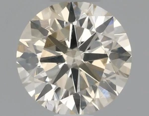100% Earth Mined Natural Diamond 0.42 Ct L/SI1 Grade 4mm Round Cut IGI Certified - Picture 1 of 8