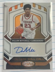 Dillon Mitchell 2022 Panini Chronicles Certified Draft Picks Rookie Auto C2 - Bild 1 von 2