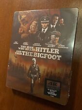 The Man Who Killed Hitler and Then the Bigfoot (4K Ultra HD, 2023) Steelbook NEW