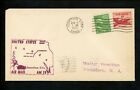 US Postal History Airmail CAM 12 Junction City KS 1953 AAMC #12E56 Kansas City