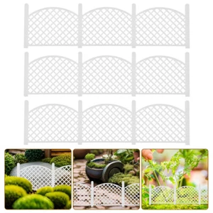 8 Pcs Mini Retro Railing Miniature Garden Fence Basing Materials for Miniatures - Picture 1 of 12