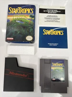 StarTropics Star Tropics (NES, Nintendo) Complete CIB - Tested *No Letter* - Image 1 of 4