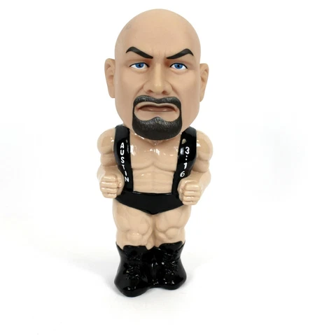 Vintage WF Stone Cold Steve Austin Titan Sports 1998 Water Bottle Collectable Cover