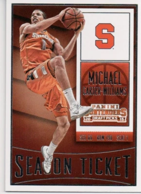 2015-16 Panini Contenders Draft Picks #70 Michael Carter-Williams (22-1836) - Image 1 of 2