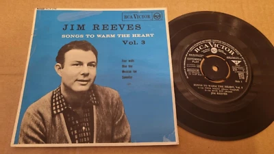 7" EP, Jim Reeves - Songs to warm the heart vol. 3 - 1959 RCX-216 *MINT - Image 1 of 3