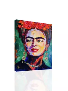 Frida Kahlo Pop IX - CANVAS or PRINT WALL ART - Picture 1 of 2