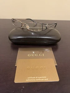 NEW Gucci GG 2824 LTV EYEGLASSES GLASSES FRAMES Gold Navy Blue Ombré 53-15-130 - Picture 1 of 12
