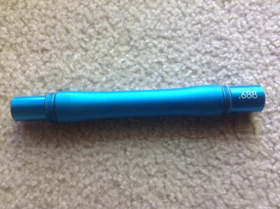 Hacha roscada Paintball Empire Dust Teal Autococker Pro .688 diámetro trasero de barril Foto 1 de 2