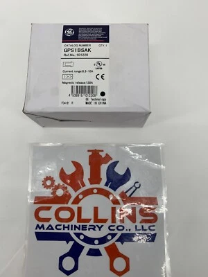 General Electric GPS1BSAK Manual Motor Starter 3/4kW 230-690VAC 6.3-10A