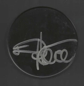 Derian Hatcher Signed Blank Puck Minnesota North Stars Dallas Flyers Red Wings - Picture 1 of 1