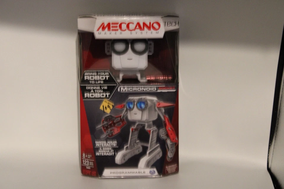 MECCANO MAKER SYSTEM TECH, MICRONOID SOCKET, ROBOT #16401, NIB, 2016 - Image 1 of 1