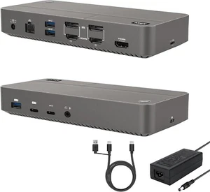 Stacja dokująca DisplayLink potrójne monitory do M1 M2 M3 Mac MacBook pro - Zdjęcie 1 z 9