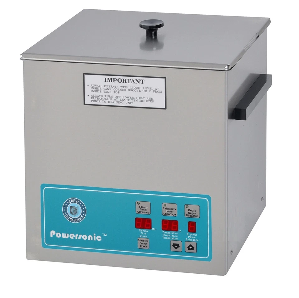 ¡Nuevo! ¡EN STOCK! Limpiador ultrasónico Crest P500D-45, 1,5 gal, ¡OFERTA! Foto 1 de 1