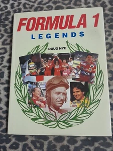 Formula 1 Legends. Doug Nye. HC/DJ Bison 1994. Book Hardcover - Picture 1 of 8