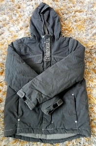 BOYS BENCH GREY HOODED COAT / JACKET AGE 9 - 10 YEARS GOOD CONDITION - Picture 1 of 5