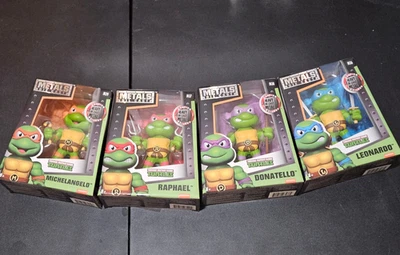 Teenage Mutant Ninja Turtles - Heavy Die-Cast Metal Set Lot M36 M37 M38 M39 - Image 1 of 4