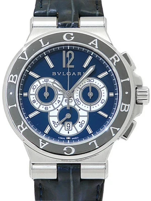 BVLGARI Diagono Calibro 303 DG42SCH Men Automatic #T214 - Image 1 of 4