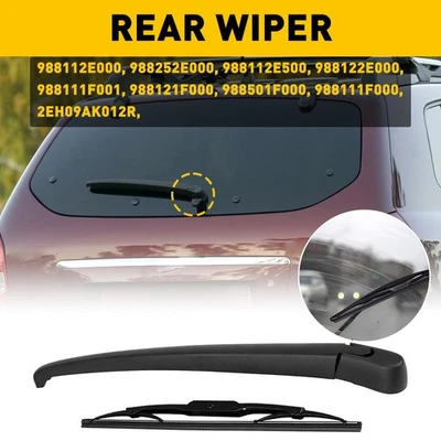 Rear Wiper Arm & Blade & Cap For Hyundai Tucson 2005 2006 2007 2008 2009 EXD - Image 1 of 4