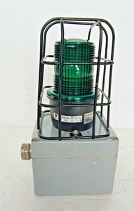 LP3 StreamLine LP3S Visual Signaling Green Strobe Light IP66 Volt 12-48Vdc**sale - Picture 1 of 6