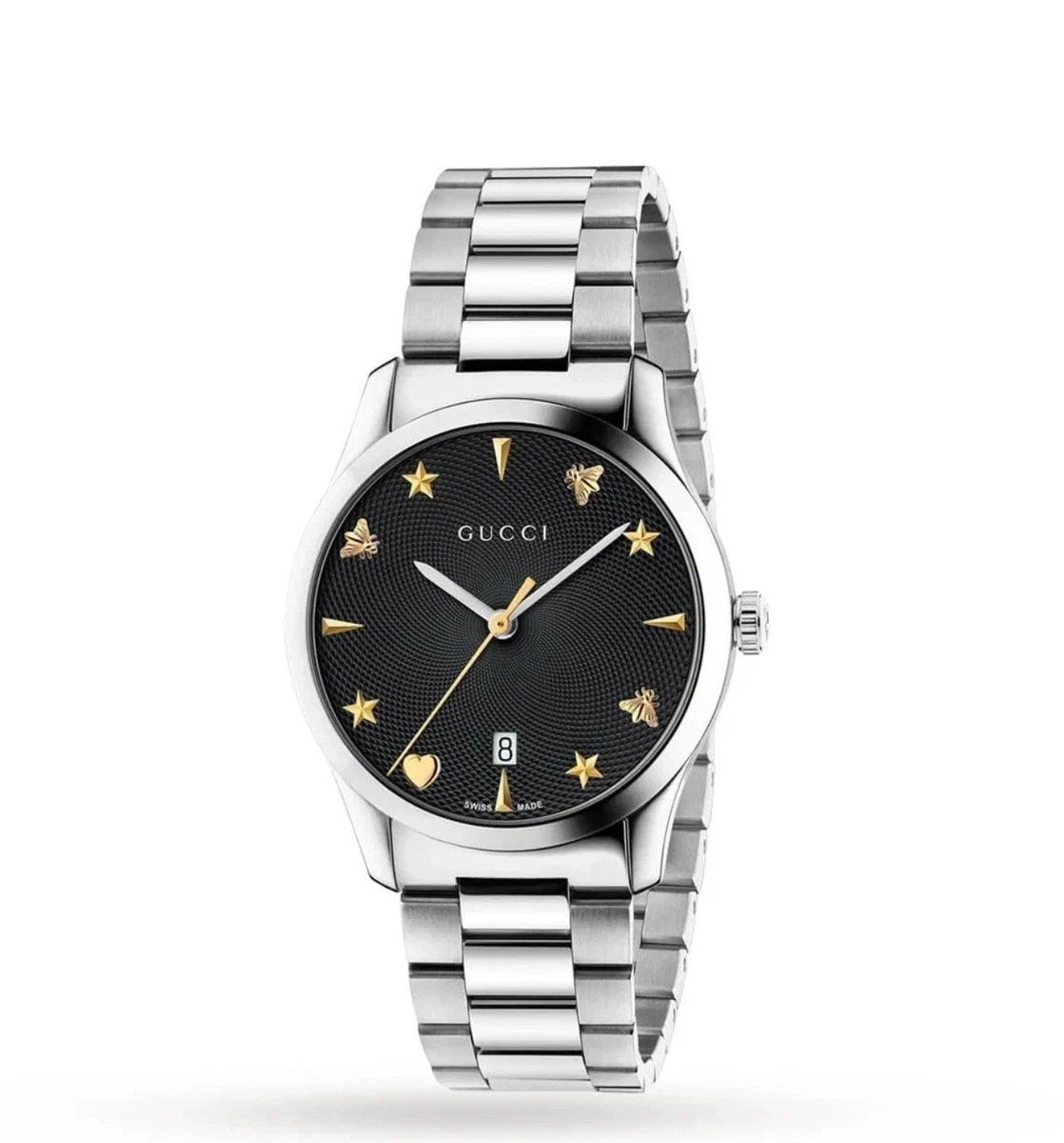 ⭐【超美品】グッチヴィンテージ3001.Lゴールド腕時計(新品電池稼働品