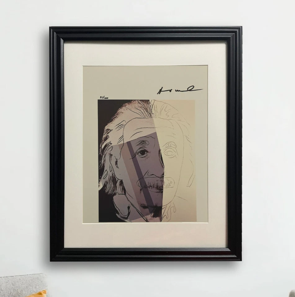 Andy Warhol Hand-Signed Original Print With COA & +$3,500 USD Appraisal Included - Image 1 of 4