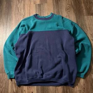 Hanes Signature Collection Colorblock Sweatshirt mit Rundhalsausschnitt Herren - Bild 1 von 5