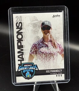 Holyn Handley 2024 DGLO Discraft Great Lakes Brixton Disc Golf Card Champion - Bild 1 von 2