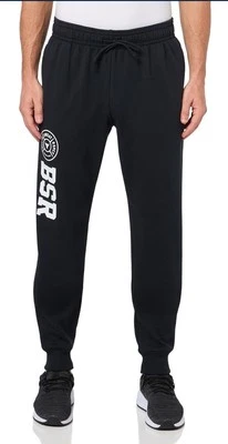 Under Armour Project Rock Rival Fleece Joggers Men’s L Large Black White New NWT - Image 1 of 4