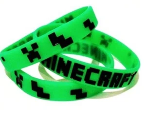 MINECRAFT WRISTBAND GREEN FLOURISHING - Picture 1 of 1