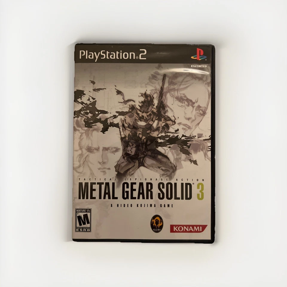 Metal Gear Solid 3 Essential Collection Edition Playstation 2 PS2 - CIB - Image 1 of 4