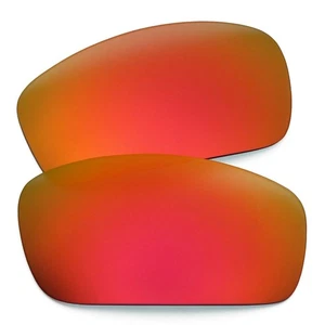 Lenti di ricambio POLARIZZATE per Oakley Monster Pup arancione rosso specchiato - Foto 1 di 4