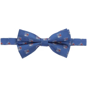 Men's Blue New York Rangers Repeat Bow Tie - Picture 1 of 2
