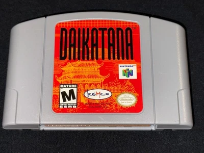 John Romero's Daikatana (Nintendo 64, 2000) Limpio Probado Auténtico N64 Foto 1 de 4