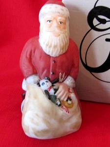 Fenton Art Glass Santa arrodillado # 2734 / 4750 pintado a mano firmado y en caja - Imagen 1 de 9