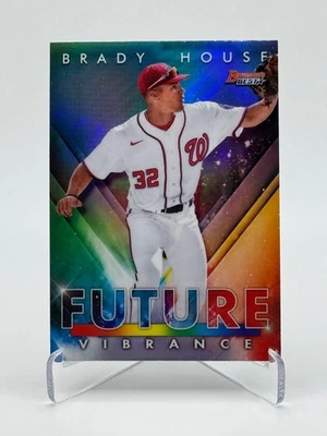 2021 Bowman's Best Future Vibrance #BFV-37 BRADY HOUSE - Image 1 of 2