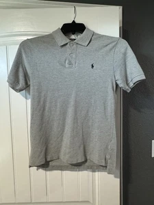 Polo Ralph Lauren Calce Clásico Polo Gris Manga Corta Juvenil L (14-16) - Imagen 1 de 3